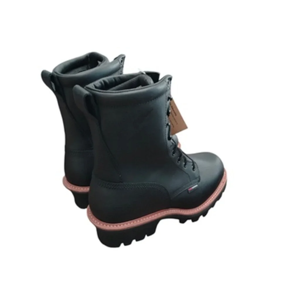 Red Wing 4416 Boots Mens Size 8.5 D Black Waterproof Insulated Vibram‎ Sole Work